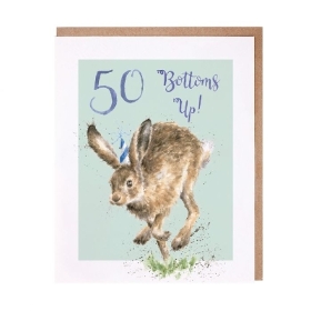 Wrendale 50 Birthday Card