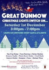 Christmas Lights Event - Saturday 1st December