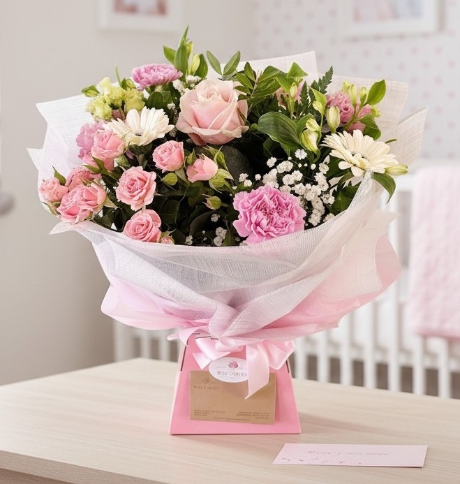 Baby Girl Gift Bouquet