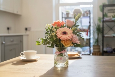 Florist choice jam jar