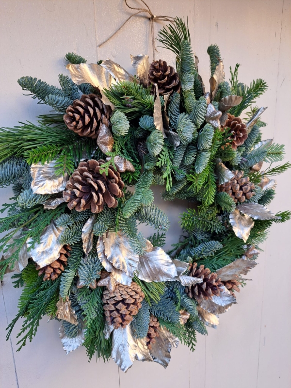 Frosted Pines & Cones