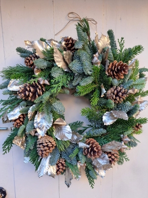 Frosted Pines & Cones