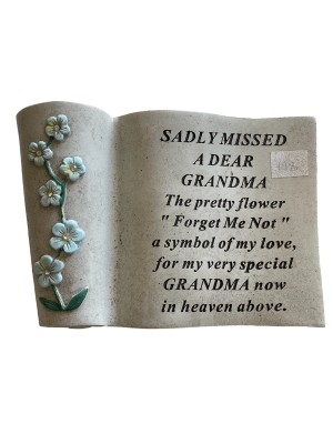 Sadly Missed Dear Grandma Grave Decoration