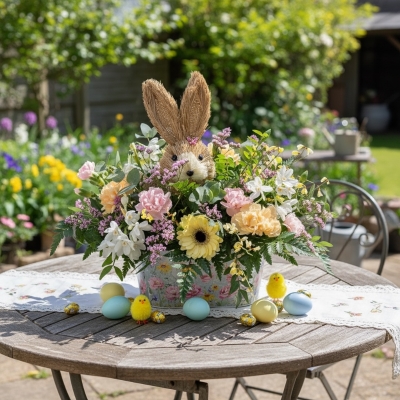 The Bunny Garden Arrangement