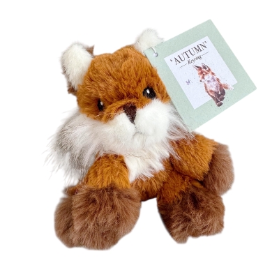 Wrendale 'Autumn' fox plush keyring