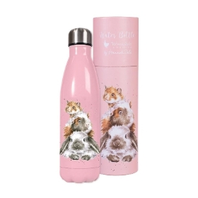 Wrendale Designs 'Piggy in the middle' water bottle
