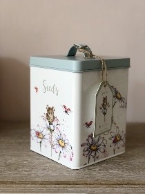 Wrendale  Designs Seed Tin