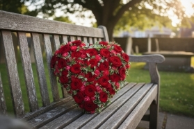 Rose Closed Heart Tribute