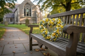 Yellow and White Open Heart