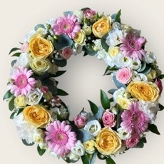 Pastel Mixed Wreath