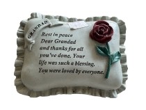 Grandad Grave Pillow