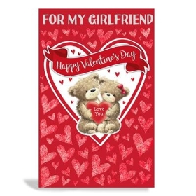 For my Girlfriend XL Valentine's Day Card