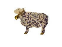 Gisela Graham Blue and White Sheep