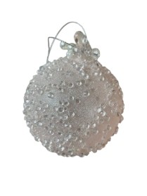 Gisela Graham Glitter Ball Decoration