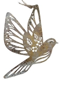 Gisela Graham Gold Metal Dove