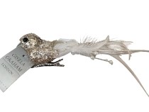Gisela Graham Gold Sparkly Bird