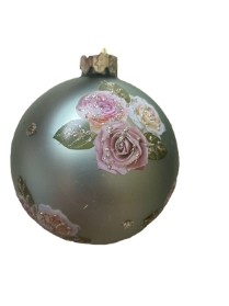 Gisela Graham Green Bauble Decoration