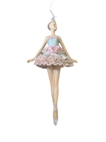 Gisela Graham Pink Skirt Ballerina