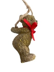 Gisela Graham Teddy (Red Bow)