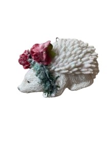 Gisela Graham White Hedgehog