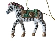 Gisela Graham Zebra Decoration