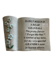 Sadly Missed Dear Grandma Grave Decoration