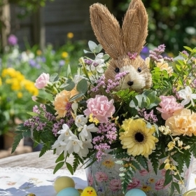 The Bunny Garden Arrangement