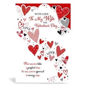 To My Wife Valentine's Day Card