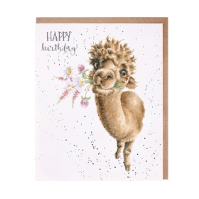 Wrendale Camel Birthday Card
