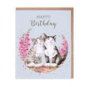 Wrendale Cat Birthday Card