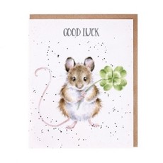 Wrendale Good Luck Card